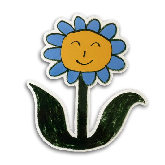 Happy Flower Sticker